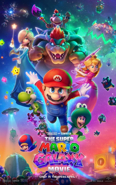Super Mario Galaxy — Animation 4K incluse dans IPTV France