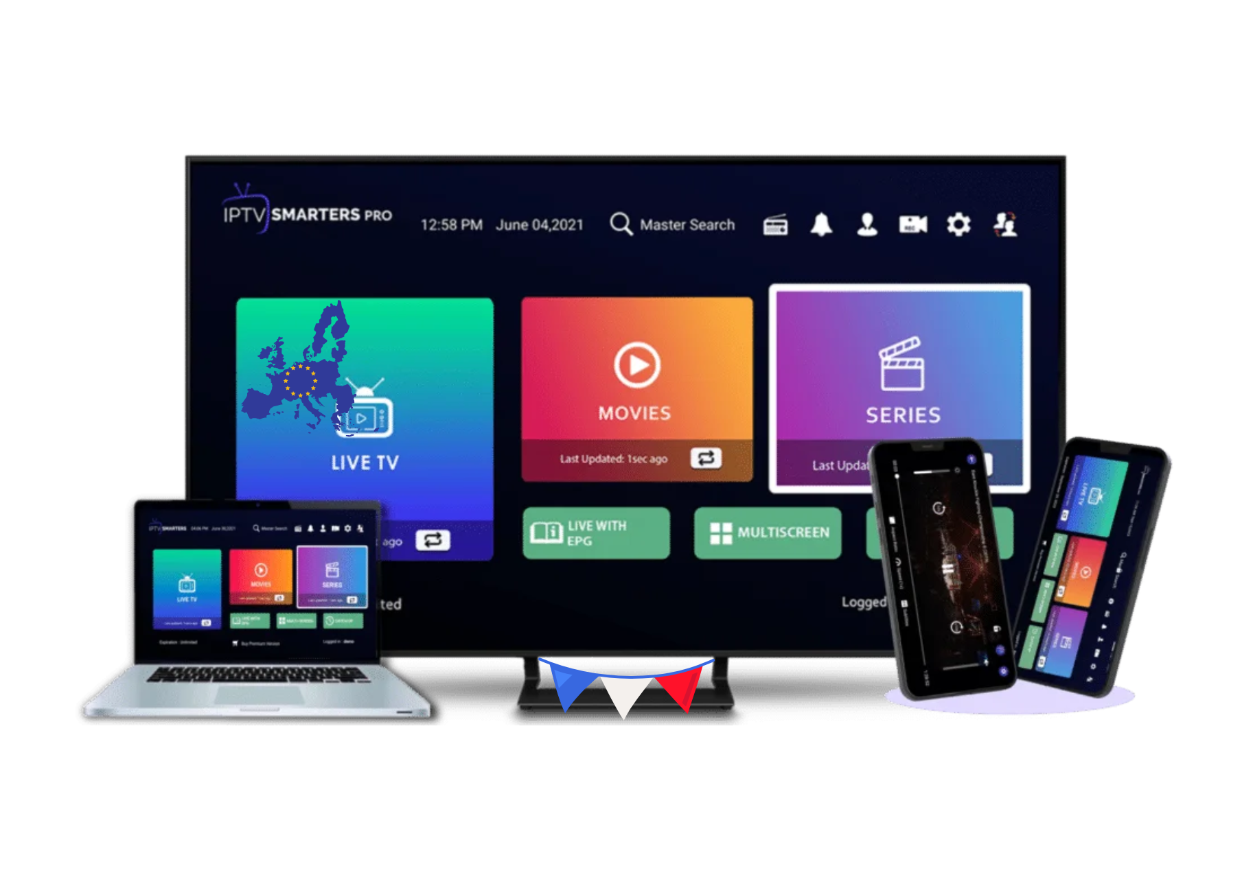 Abonnement IPTV France - +32 000 chaînes et +150 000 films en 4K UHD